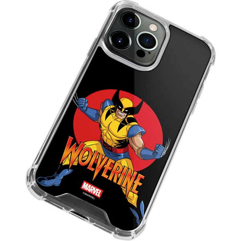 Marvel X-Men Wolverine iPhone 14 Pro Clear Case